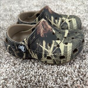 Kids Camo Crocs
